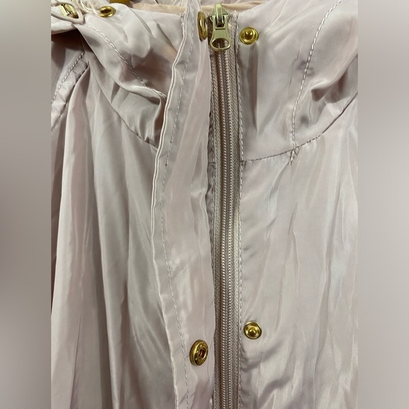 Ci Sono Original Light Pink Womens Size Large Hooded Rain Jacket - Picture 11 of 14